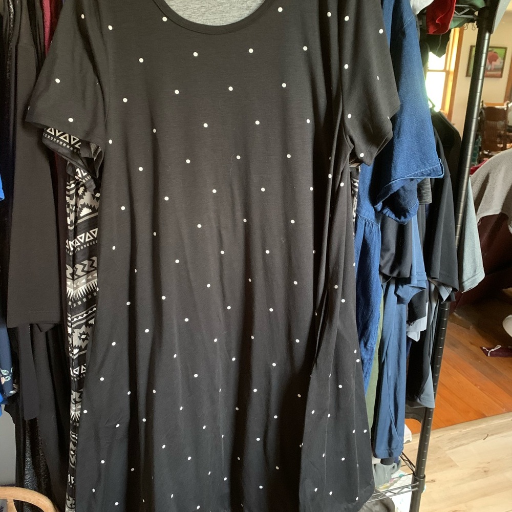 LulaRoe Jessie, 3xl. polka dots